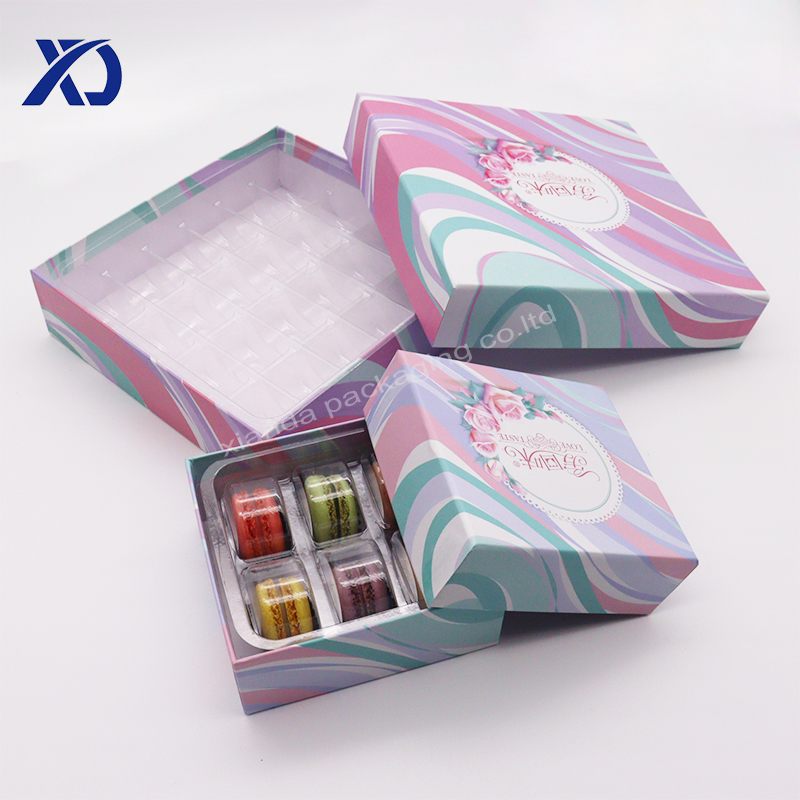 Macaron gift boxes