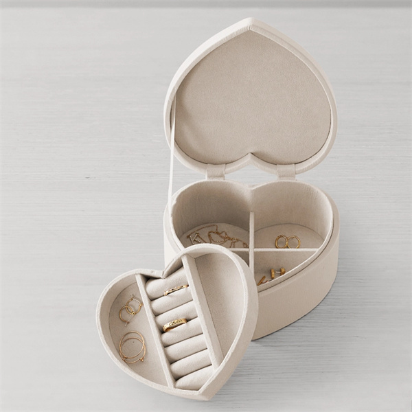 Heart Shaped Jewelry Box Timeless Symbol of Love and Elegance