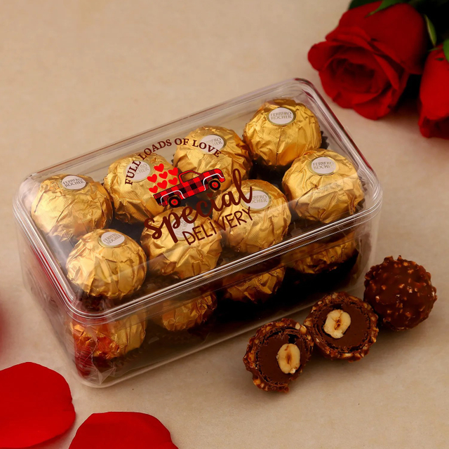 Clear Acrylic Chocolate Box 