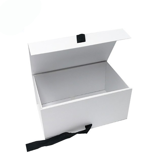 White Folding Magnetic Box