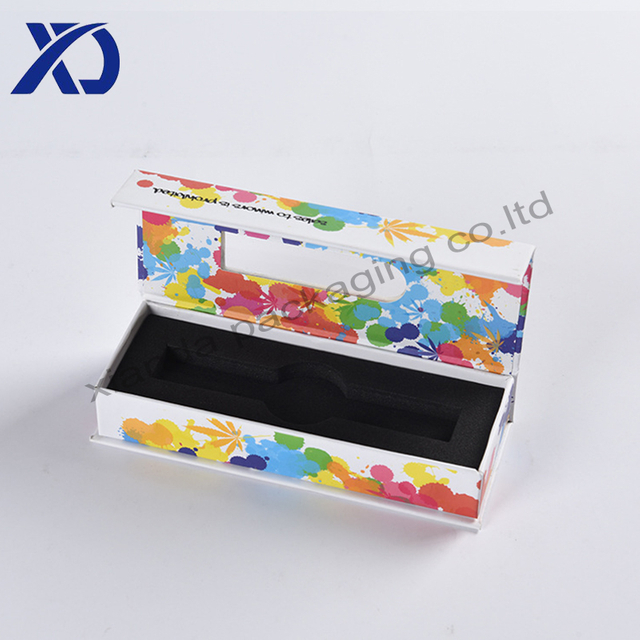 Book Shaped Vape Packaging Box With Window