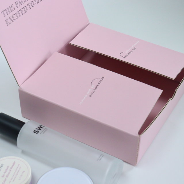 skin care box packaging