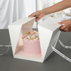 pvc cake box
