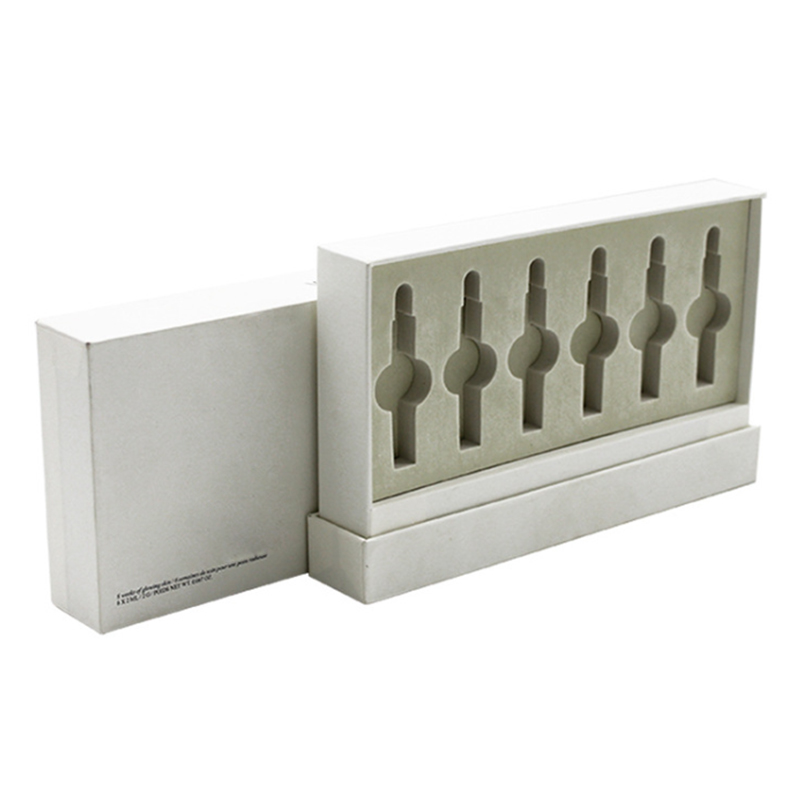 Sliding drawer cosmetic packaging box
