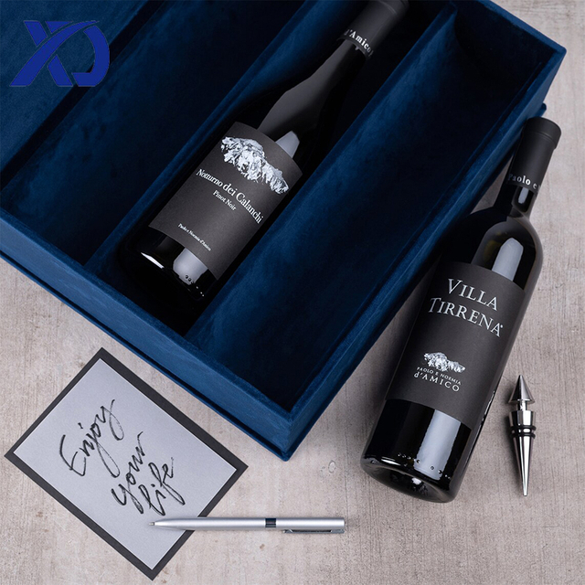 Personalized Wine Box For 3 Bottles