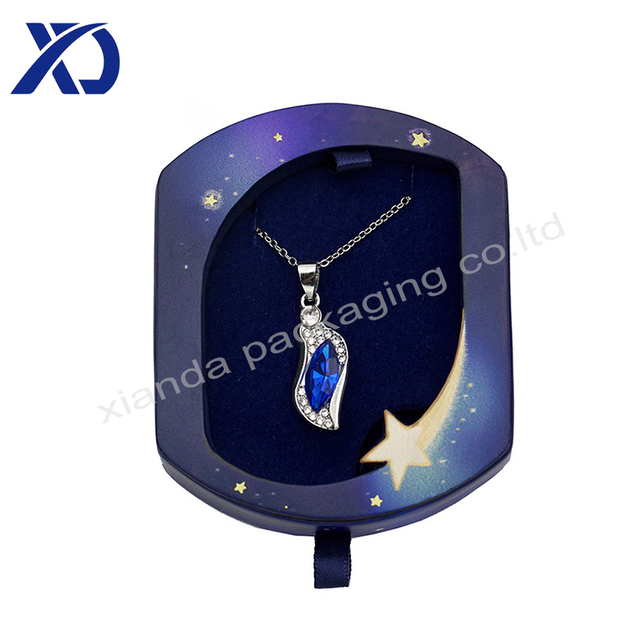 Necklace Box Round Drawer