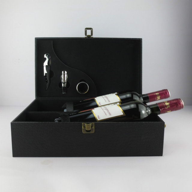 Leather Wine Box