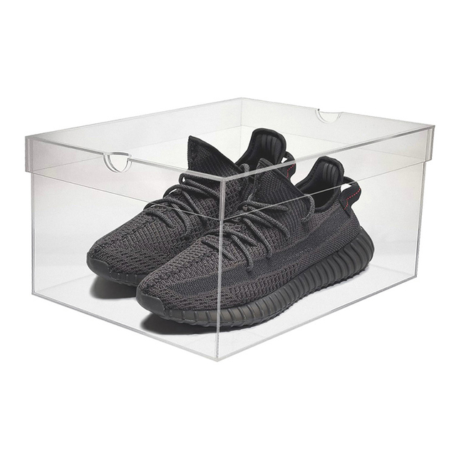 acrylic sneaker box