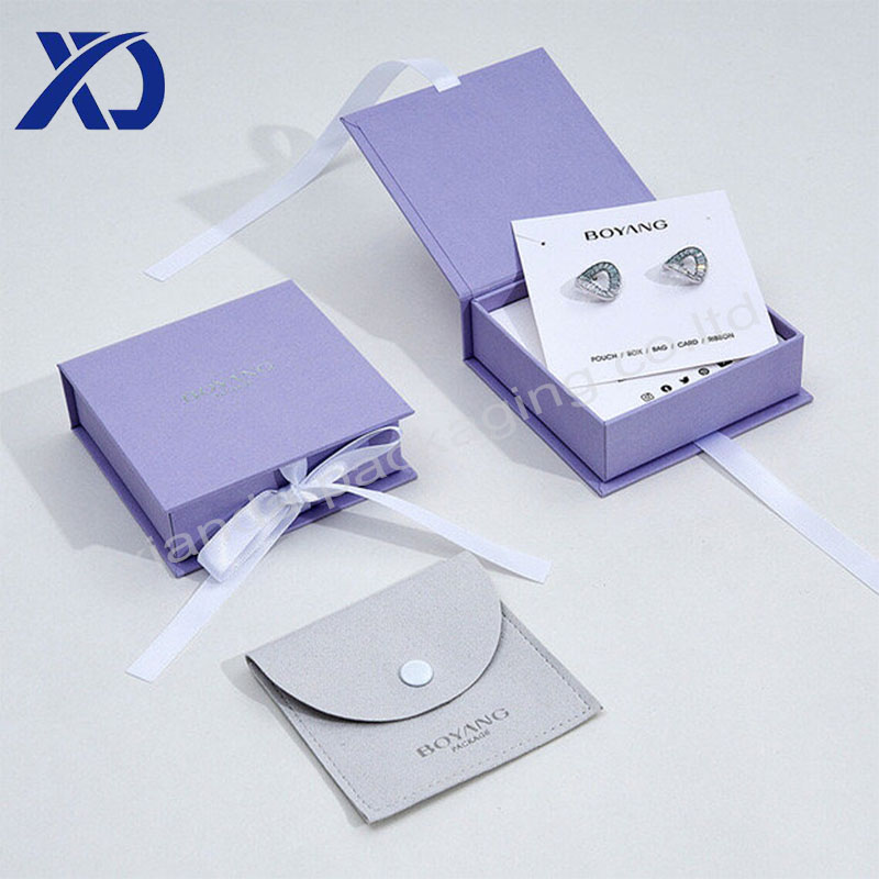 Jewelry Packaging Box With Ribbon