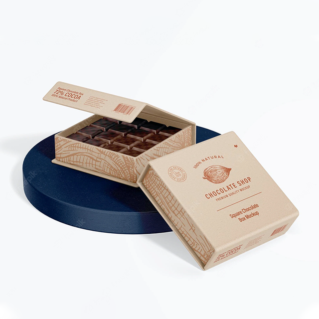 rigid chocolate magnetic box