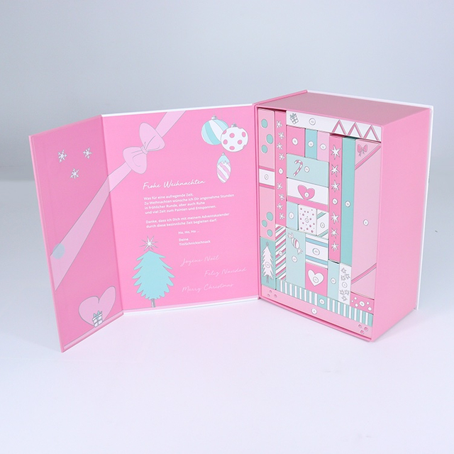 Advent Calendar Box Pink