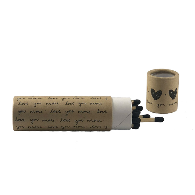 Tube Matches Cylinder Box