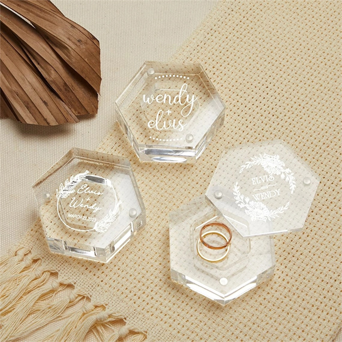 The Elegance of Clear Acrylic Ring Boxes