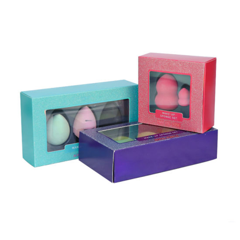 beauty Blender sponge box with plastic window
