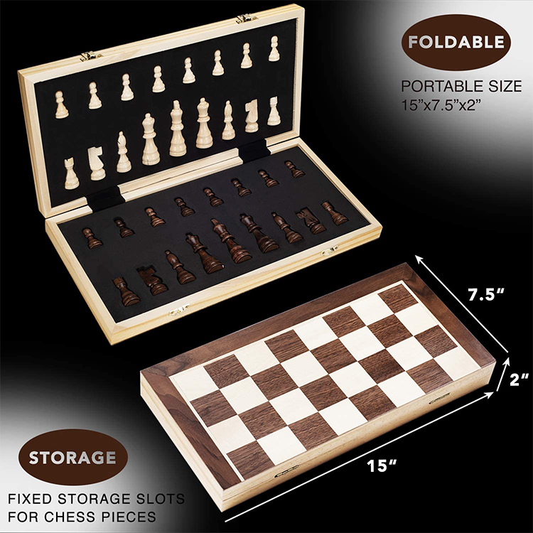 Wooden Chess Game Board