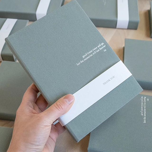 Custom Linen USB Box