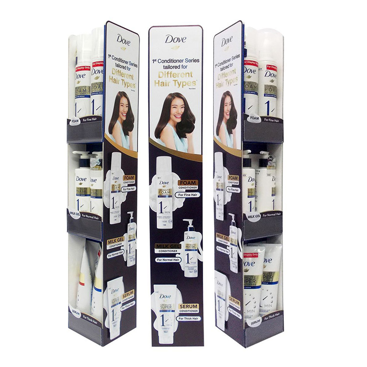 What are the advantages of a cardboard display rack?