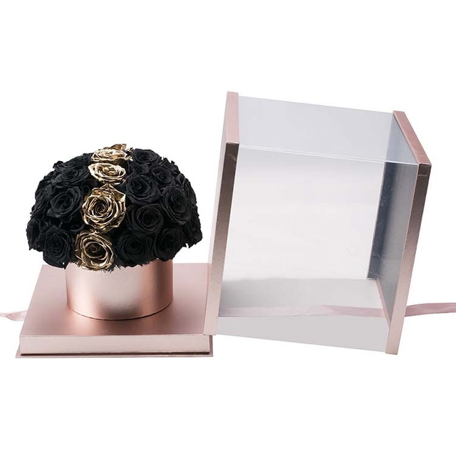 PVC Transparent Flower Box