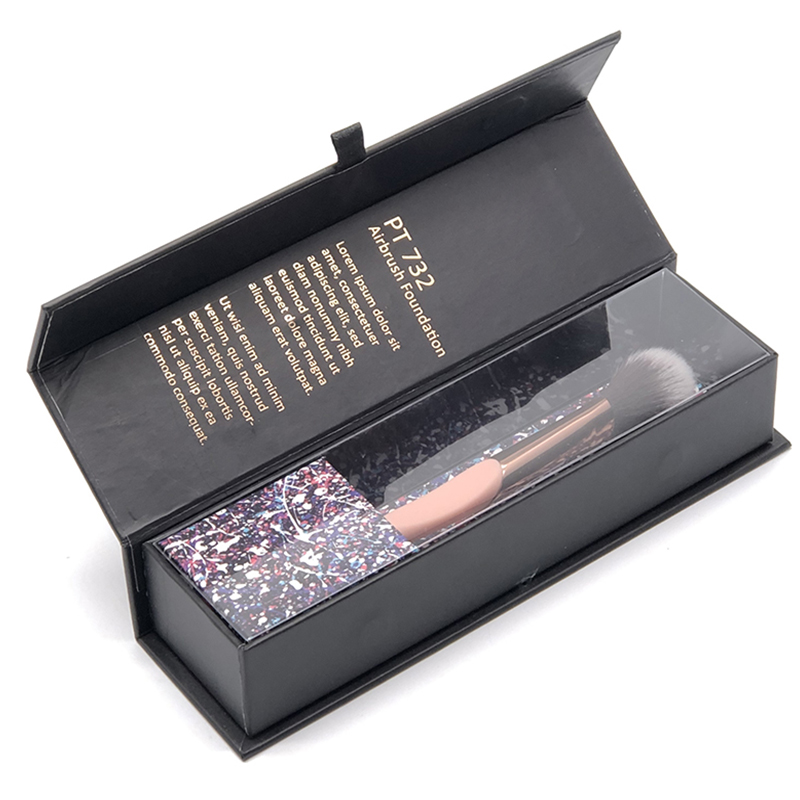 magnetic makeup brush box