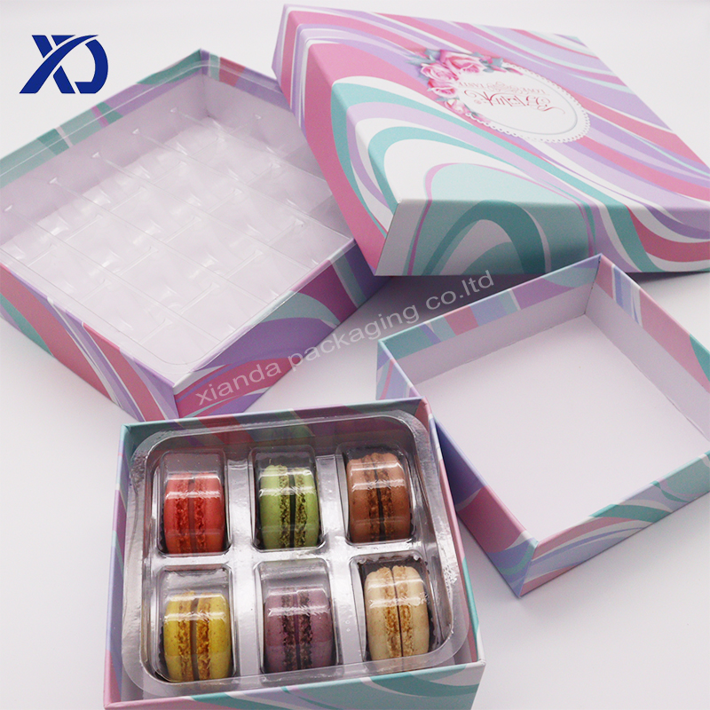 Macaron packaging boxes