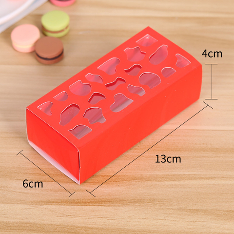 Custom Kraft Paper Macaron Cake Box 