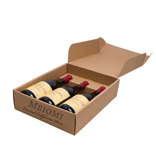 Is storing my wine in cardboard boxes safe?