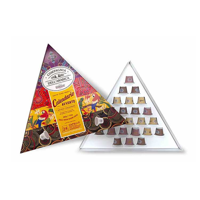 triangle chocolate gift box