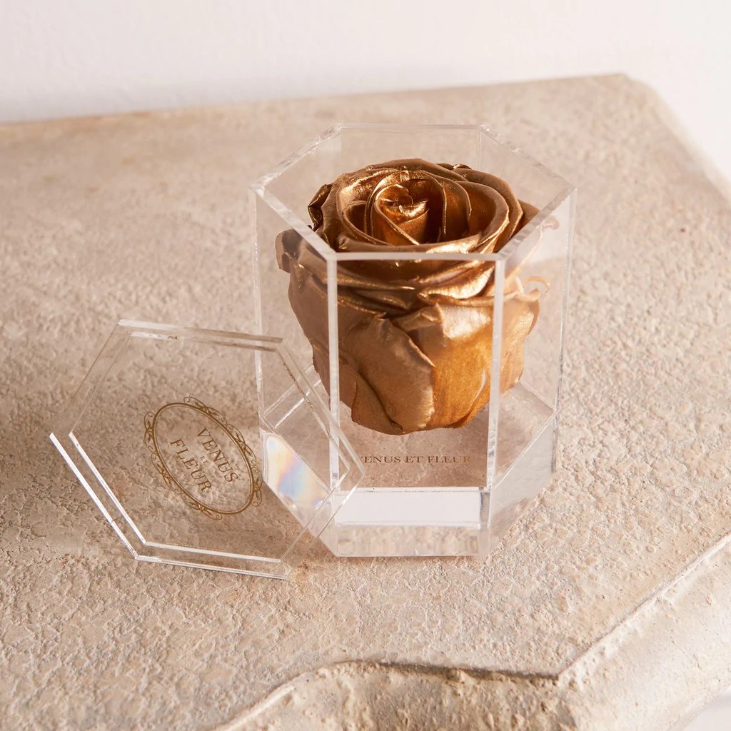 single acrylic flower box(2)