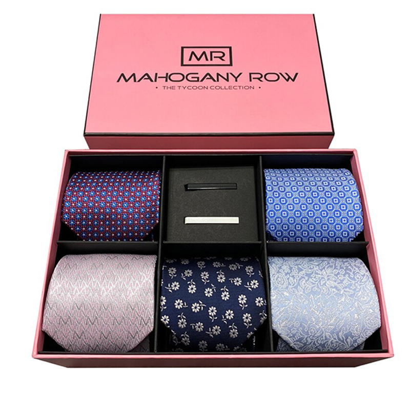 Necktie Storage Box For 5 Ties
