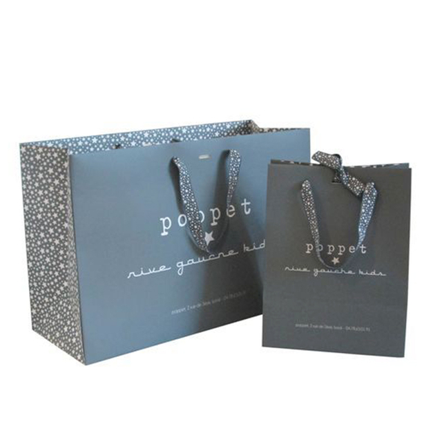 Paper Bag with Ribbon Handle