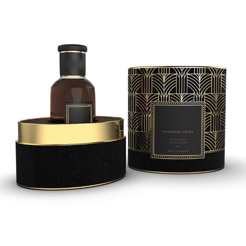 perfume round tube box