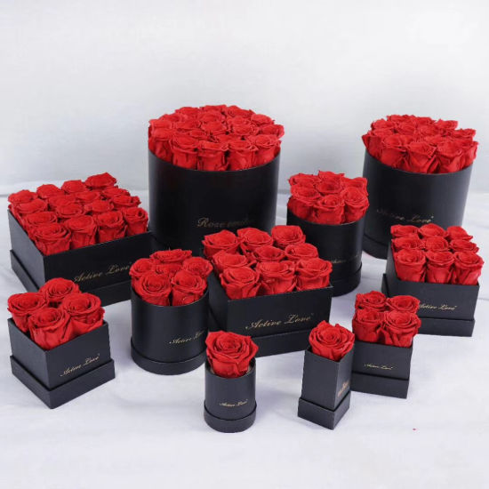 Custom all kinds of luxury flower boxes