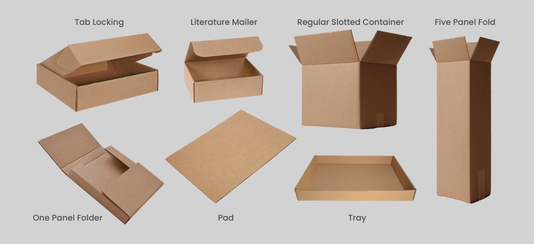 Customizable folding Shipping Boxes