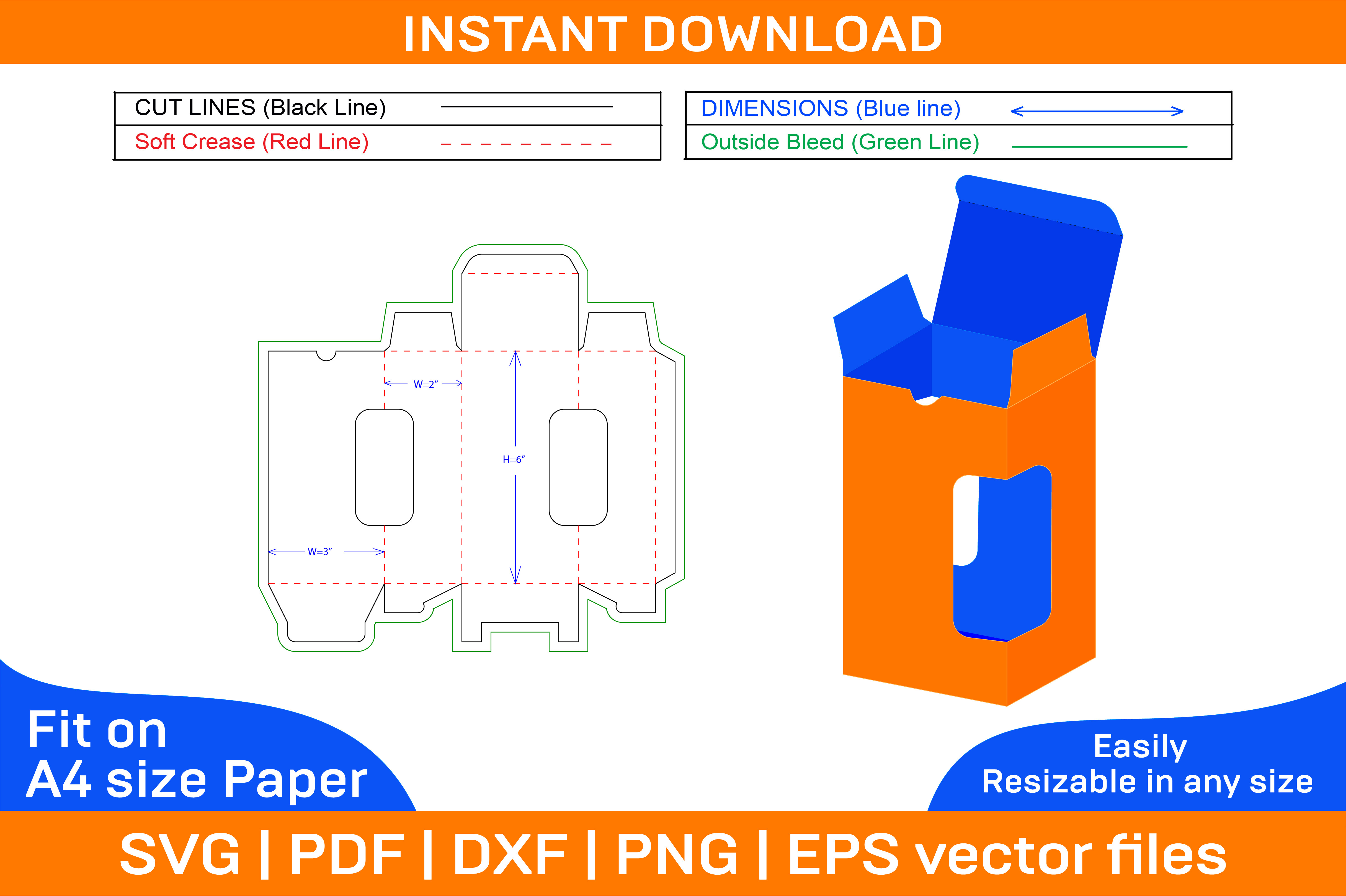 Vape box design sketch