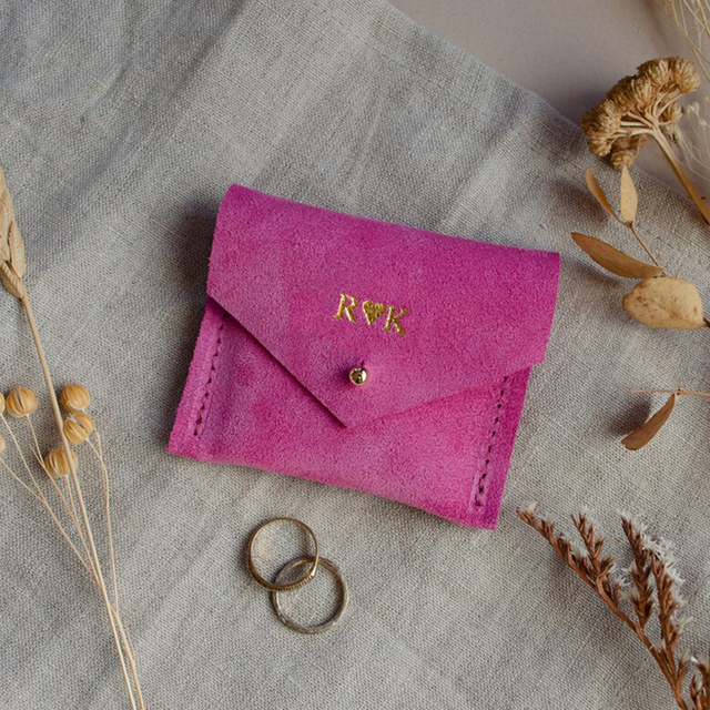 Suede Jewelry Pouch